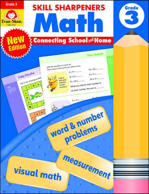 Skill Sharpeners: Math, Grade 3 Workbook