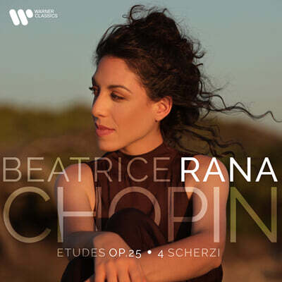 Beatrice Rana — 베아트리체 라나 (Chopin: Etude Op.25, Scherzos) 앨범 커버
