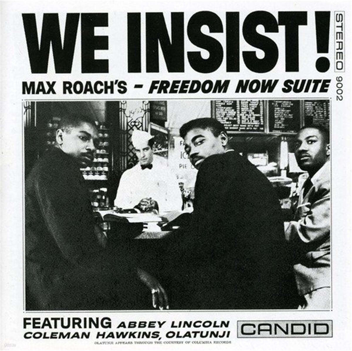 Max Roach (맥스 로치) - We Insist! Max Roach&#39;s - Freedom Now Suite [컬러 LP] 
