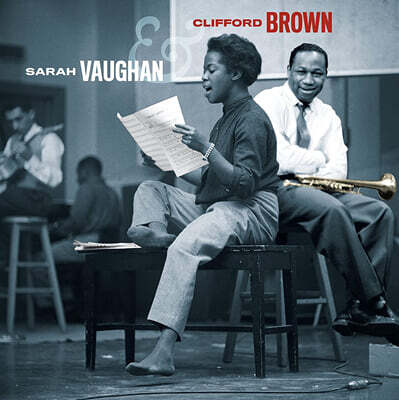 Sarah Vaughan / Clifford Brown — Sarah Vaughan & Clifford Brown 앨범 커버