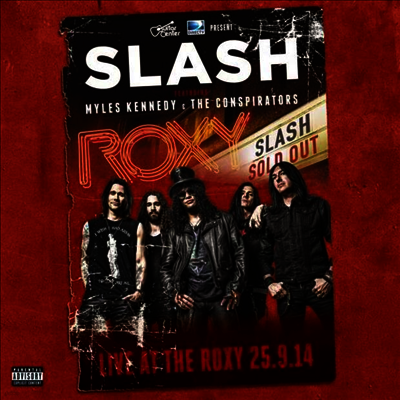 Slash — Live At The Roxy (Gatefold) 앨범 커버