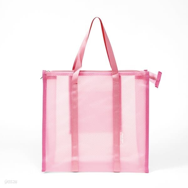 아쿠아 방수 비치백(핑크) 물놀이 수영장가방