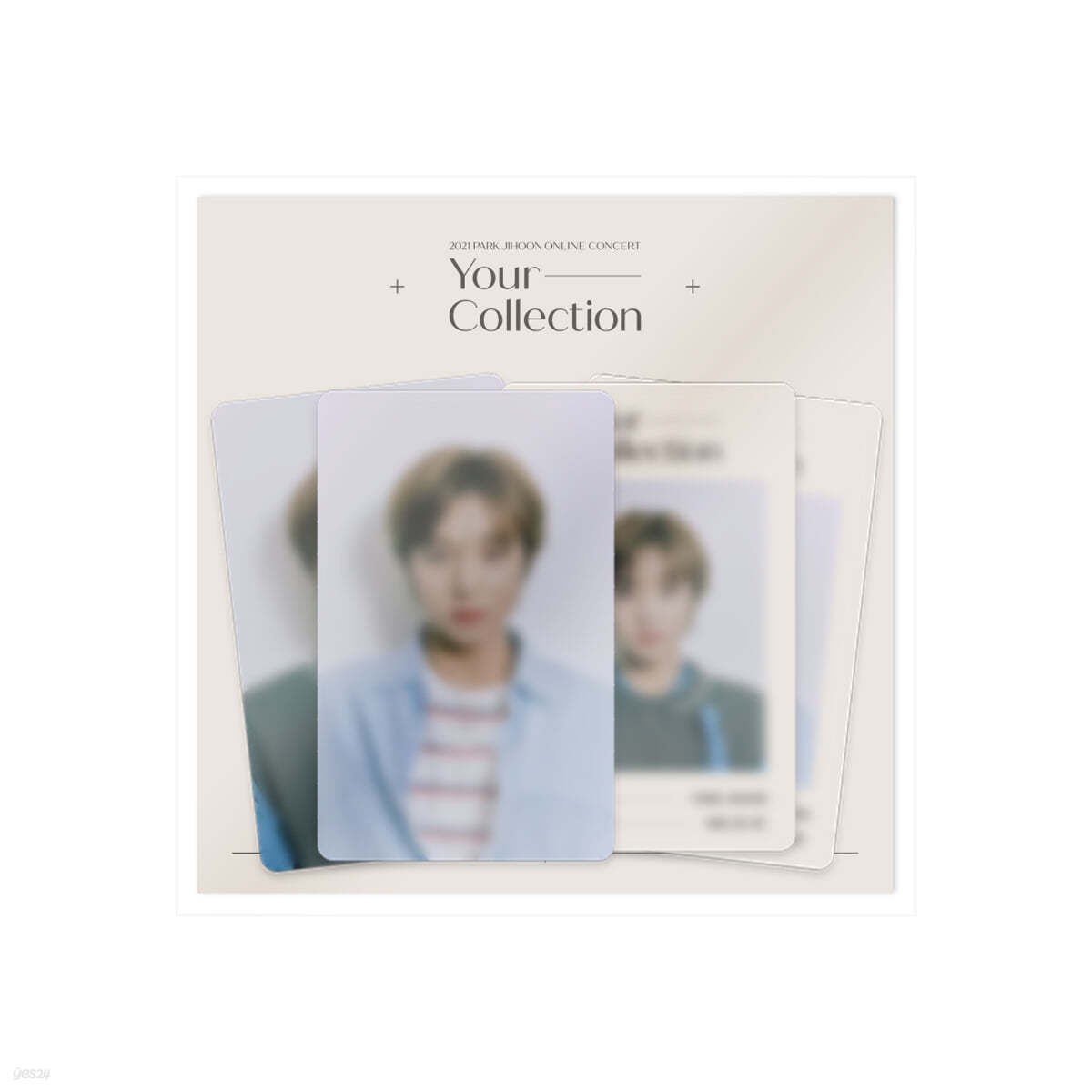 2021 PARK JIHOON ONLINE CONCERT “Your Collection” ID CARD PHOTOCARD SET