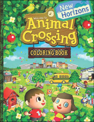 Animal Crossing New Horizons Coloring Book