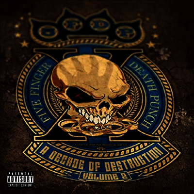 Five Finger Death Punch — Decade Of Destruction. Vol. 2 앨범 커버