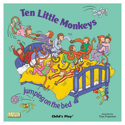 [노부영 마더구스 세이펜] Ten Little Monkeys Jumping on the Bed 