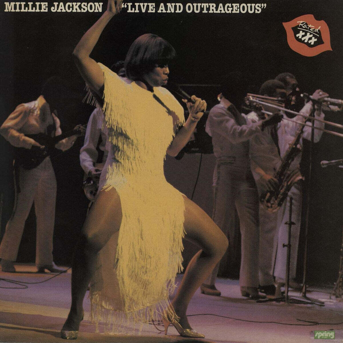 Millie Jackson (밀리 잭슨) - "Live And Outrageous" (Rated XXX) [LP]