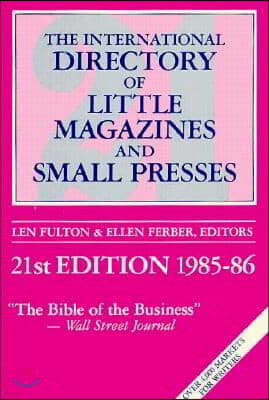 International Directory of Little Magazines and Small Presses 1985-86