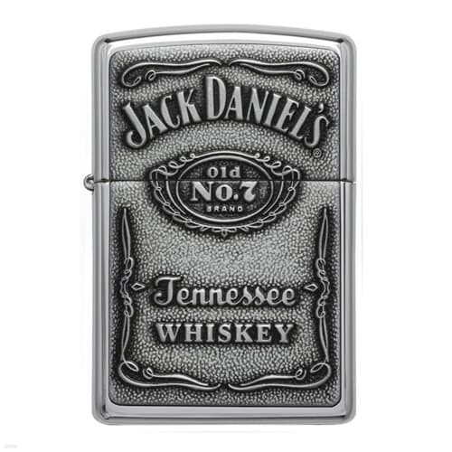 ZIPPO  250JD427 Jack Daniels Pewter Label Emblem