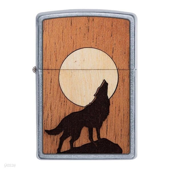 ZIPPO 라이터 49043 WOODCHUCK USA Howling Wolf