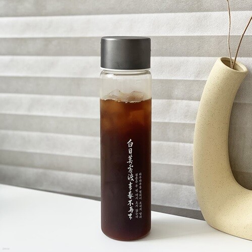 안중근 화이트 메탈 슬림 트라이탄 보틀 500ml