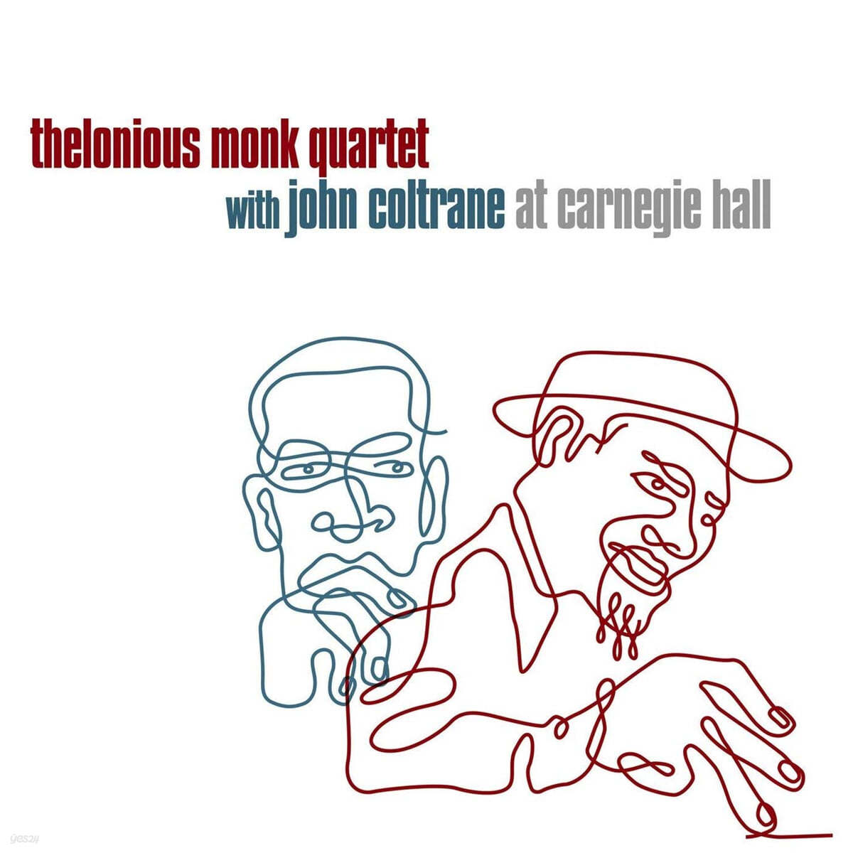 Thelonious Monk Quartet / John Coltrane (텔로니어스 몽크 쿼텟, 존 콜트레인) - At Carnegie Hall [2LP] 