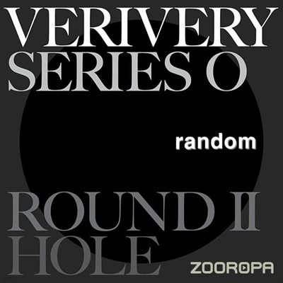 [미개봉/주로파] 베리베리 VERIVERY 미니앨범 6집 HOLE SERIES O ROUND 2