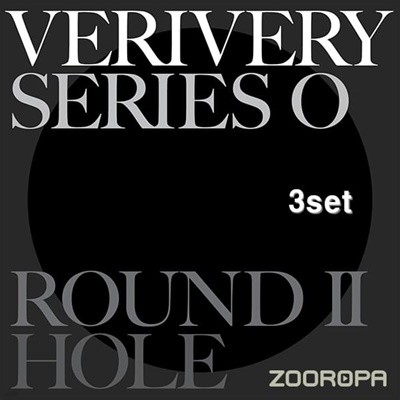 [미개봉/3종세트] 베리베리 VERIVERY 미니앨범 6집 HOLE SERIES O ROUND 2