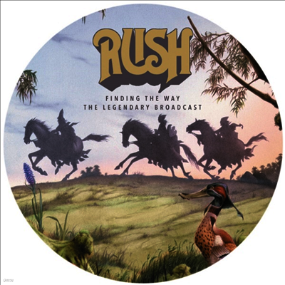 Rush — Finding The Way: Legendary Broadcast (Picture Disc) 앨범 커버