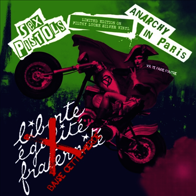 Sex Pistols — Anarchy In Paris 앨범 커버