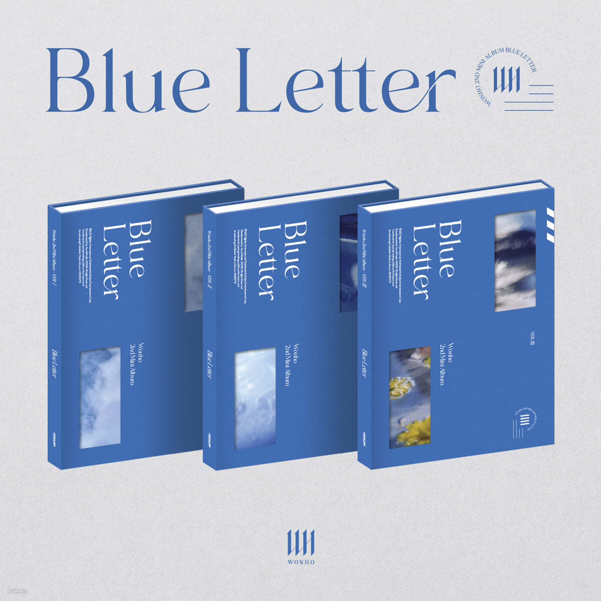 원호 (WONHO) - 미니앨범 2집 : Blue letter [SET]