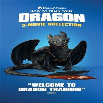 How To Train Your Dragon: 3-Movie Collection (巡 ̱: 3  ÷)(ڵ1)(ѱ۹ڸ)(DVD)