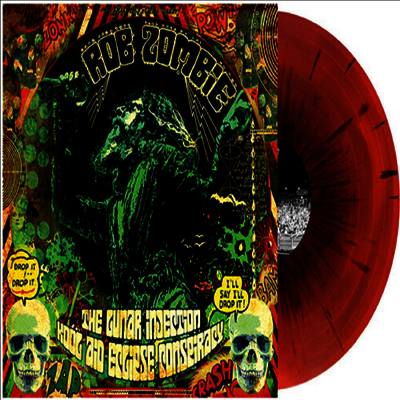Rob Zombie - Lunar Injection Kool Aid Eclipse Conspiracy (OxBlood & Orange Swirl Colored LP)