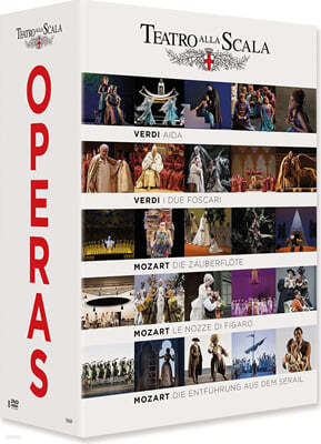  5  ڽ (Five Outstanding Operas From The Legendary - Teatro alla Scala Opera Box) 