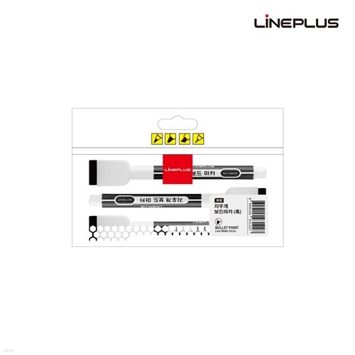 라인플러스 지우개보드마카 3개입