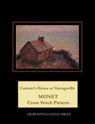 Customs House at Varengaville: Monet Cross Stitch Pattern