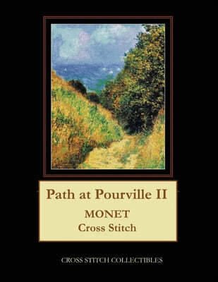 Path at Pourville II: Monet Cross Stitch Pattern
