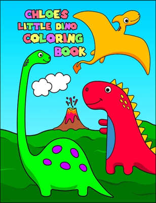 Chloe's Little Dino Coloring Book