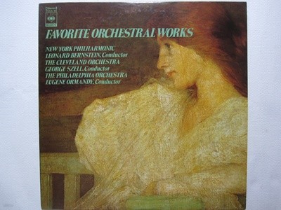 LP(수입) Favorite Orchestral Works - 레너드 번스타인 / 유진 오먼디 / 조지 셸  