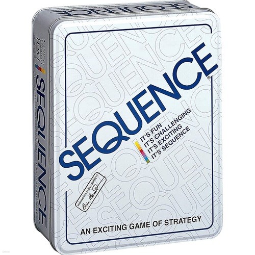 (코팅상품) Sequence 시퀀스 스탠다드 틴케이스 보드게임