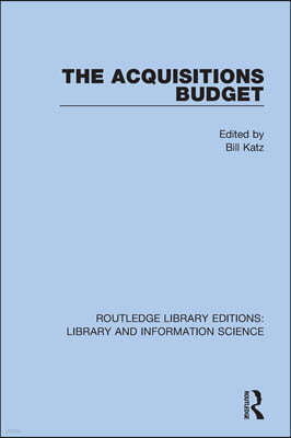 Acquisitions Budget