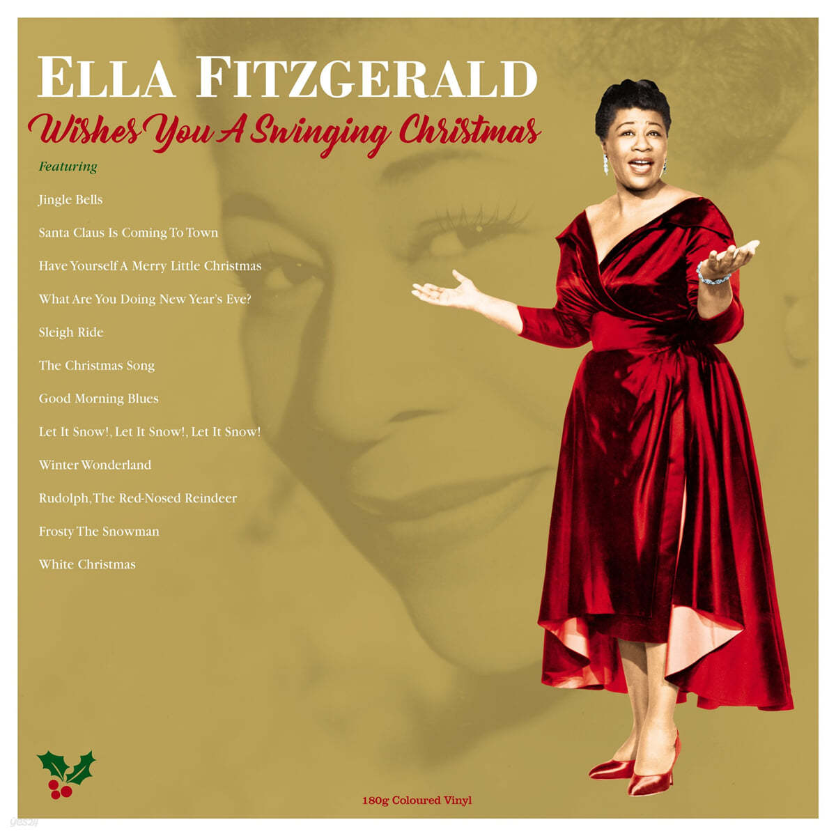 Ella Fitzgerald (엘라 피츠제럴드) - Wishes You A Swinging Christmas [골드 컬러 LP]