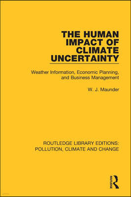 Human Impact of Climate Uncertainty