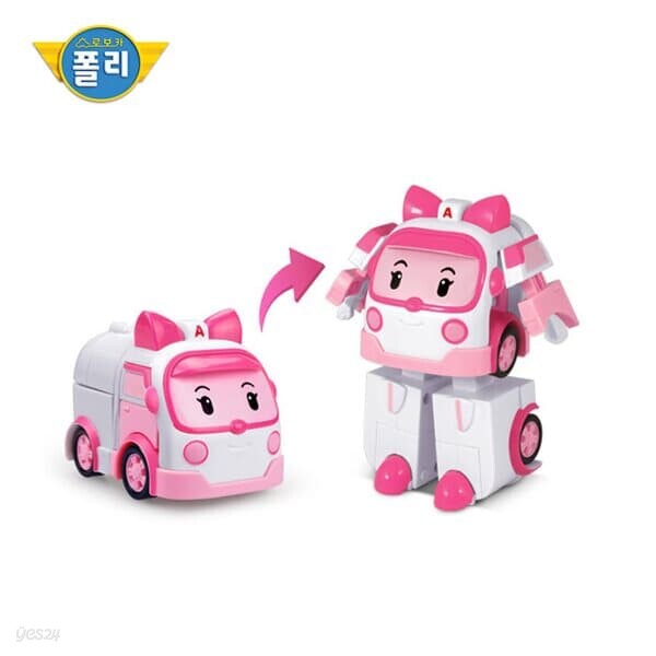 [ROI TOYS] 로보카폴리 변신로봇 엠버 4인치