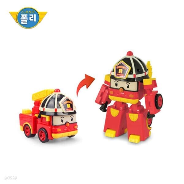 [ROI TOYS] 로보카폴리 변신로봇 로이 4인치