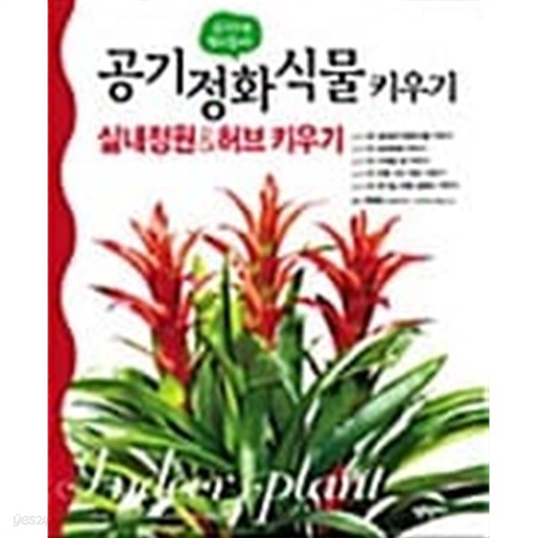 실내 오염 빨아 들이는 공기정화식물 키우기 - YES24