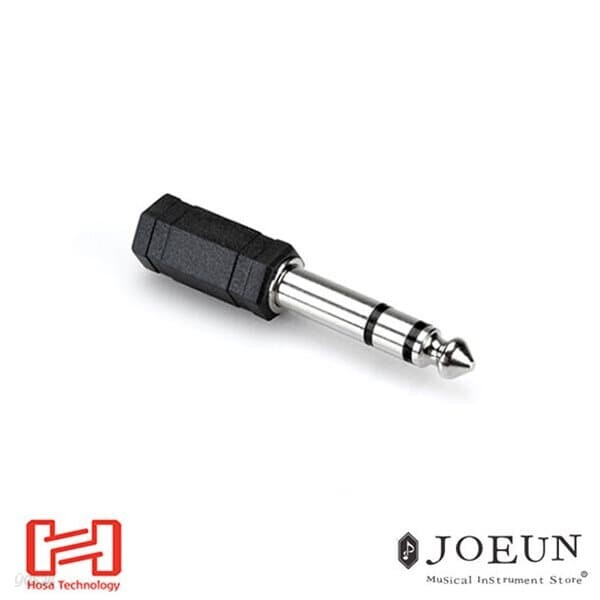 [호사케이블] HOSA GPM-103 헤드폰 아답터 - 3.5 mm TRS to 1/4 in TRS