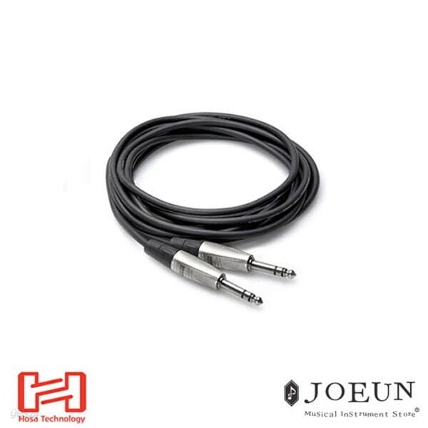 [호사케이블] HOSA HSS-003 Pro Balanced Interconnect 케이블 - REAN 1/4 in TRS to Same 0.91m(3ft)