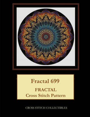 Fractal 699: Fractal Cross Stitch Pattern
