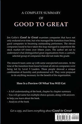 Summary of Good to Great