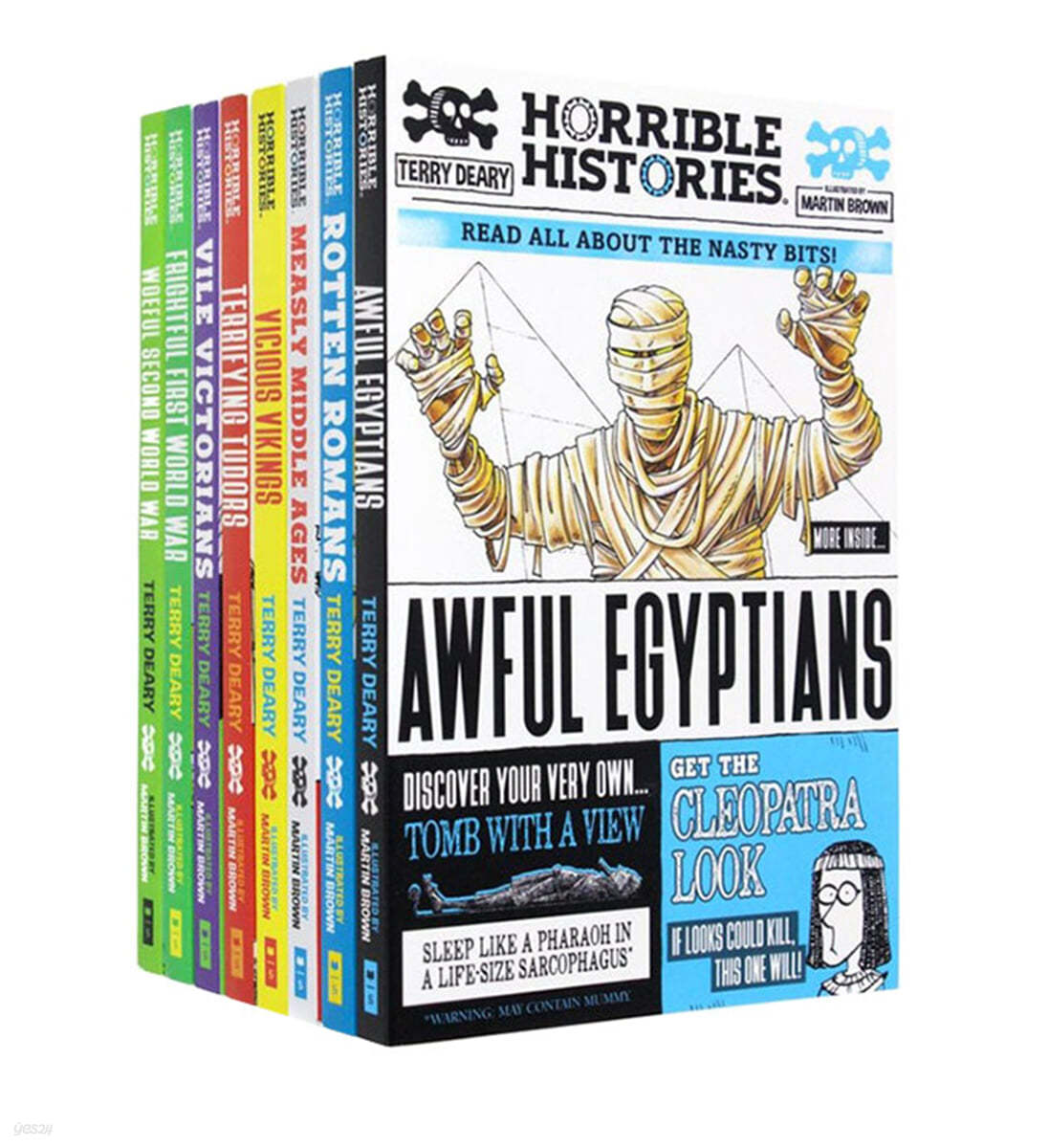 Horrible Histories 8종 Box Set