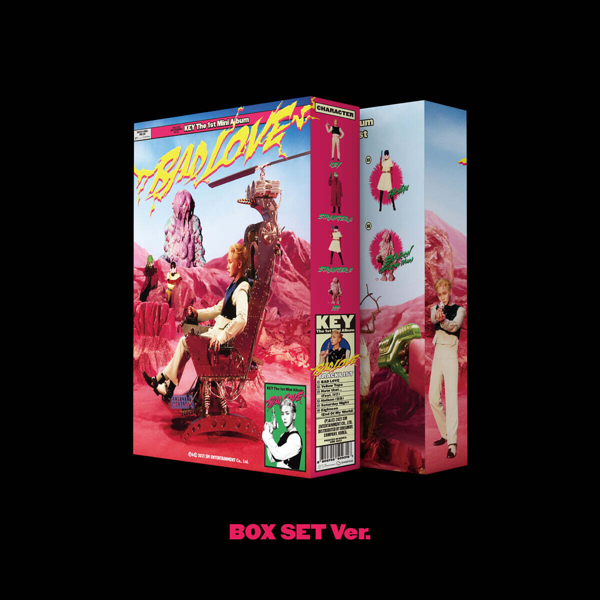 키 (KEY) - 미니앨범 1집 : BAD LOVE [BOX SET Ver.]