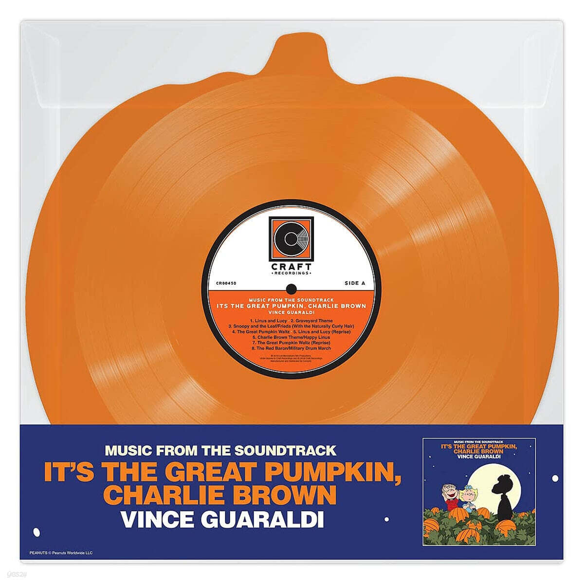 Vince Guaraldi (빈스 과랄디) - It's The Great Pumpkin, Charlie Brown [펌킨 컬러 LP]