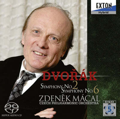 Zdenek Macal 드보르작: 교향곡 2, 6번 (Dvorak: Symphonies Op.4 B.12, Op.60) 