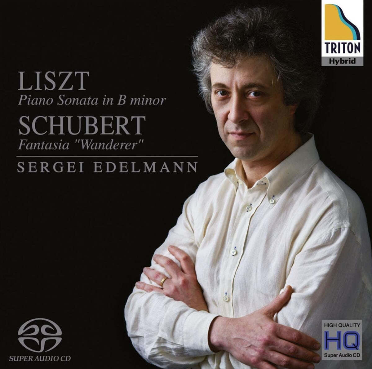 Sergei Edelmann 리스트: 피아노 소나타 / 슈베르트: 방랑자 환상곡 (Liszt: Piano Sonata in B minor S.178 / Schubert: Fantasia "Wanderer" D.760 Op.15) 