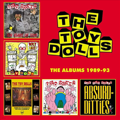 Toy Dolls - The Albums: 1989 - 1993 (5CD Box Set)