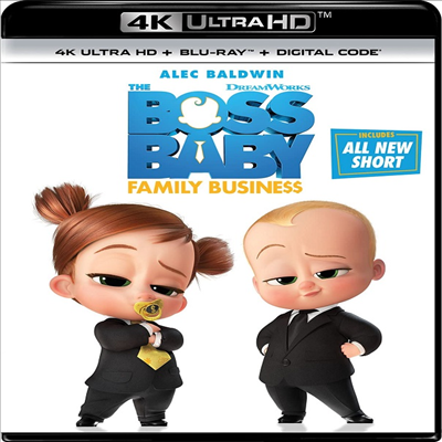 The Boss Baby: Family Business (보스 베이비 2) (2021)(한글무자막)(4K Ultra HD + Blu-ray)