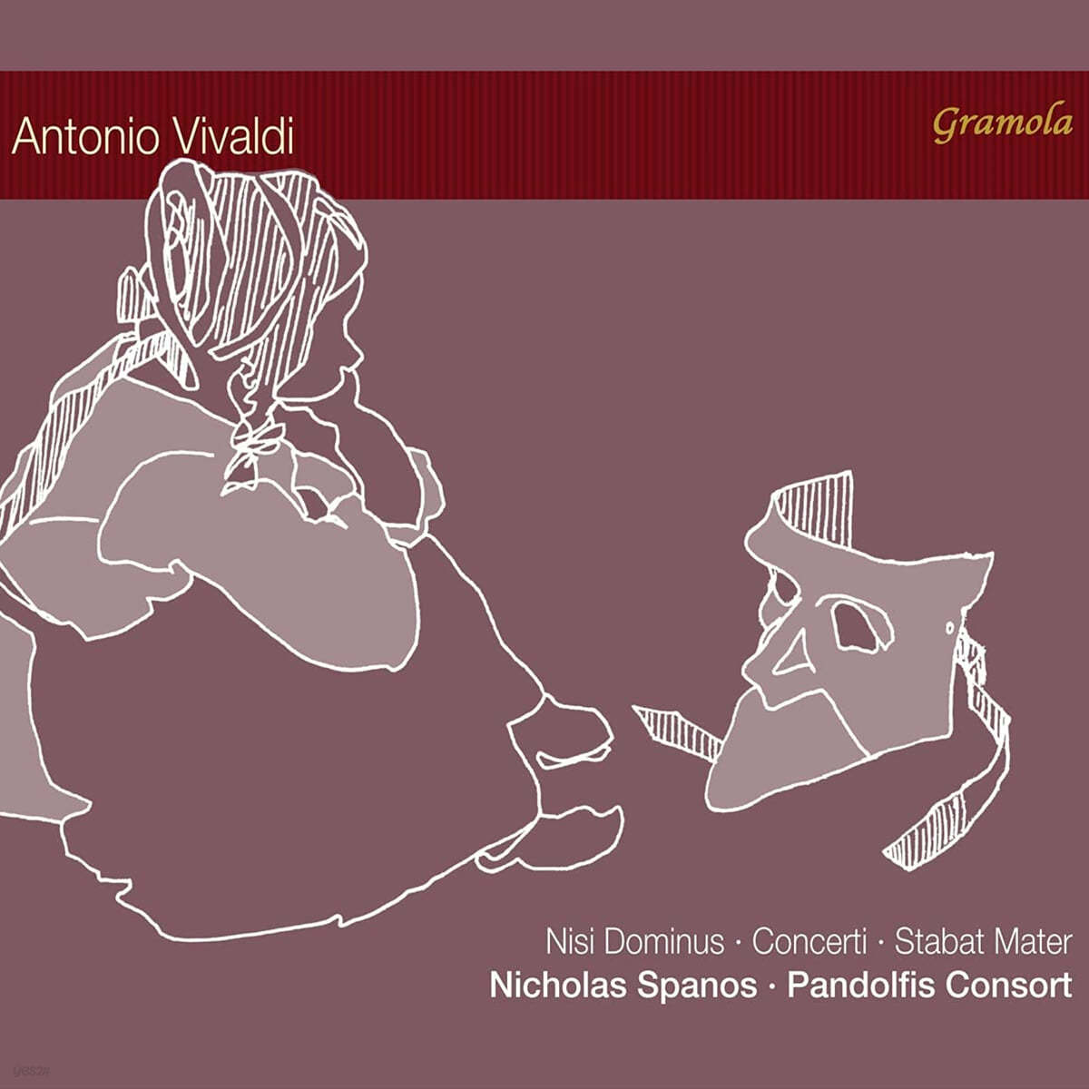 Nicholas Spanos 비발디: 스타바트 마테르, 협주곡 외 (Vivaldi: Stabat Mater RV621, Concertos RV41, RV578) 