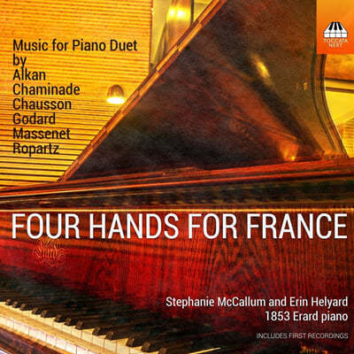 Stephanie McCallum / Erin Helyard      (Music for Piano Duet - Four Hands For France)