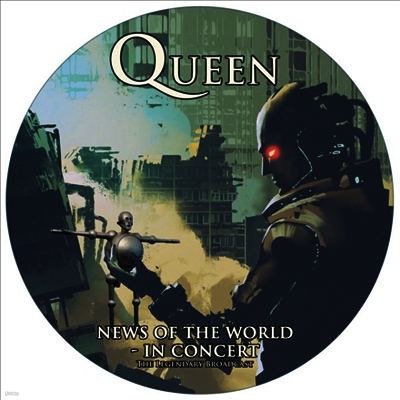 Queen — News Of The World In Concert (Picture Disc) 앨범 커버